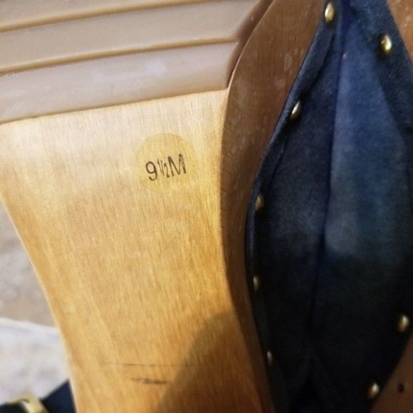 Tory Burch Suede Brayden Slingback Black Clogs - Picture 6 of 16